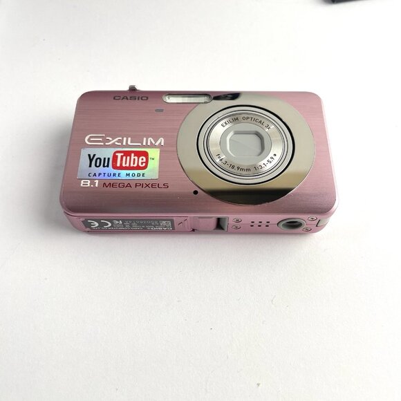 Pink Digital Camera - CASIO EXILIM EX-Z80  w Battery & Charger  3x Optical Zoom - Picture 4 of 16